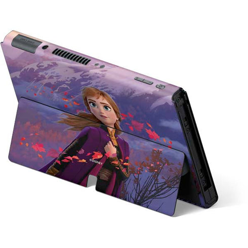 Disney Frozen II Anna Nintendo Switch OLED (2021) Skin